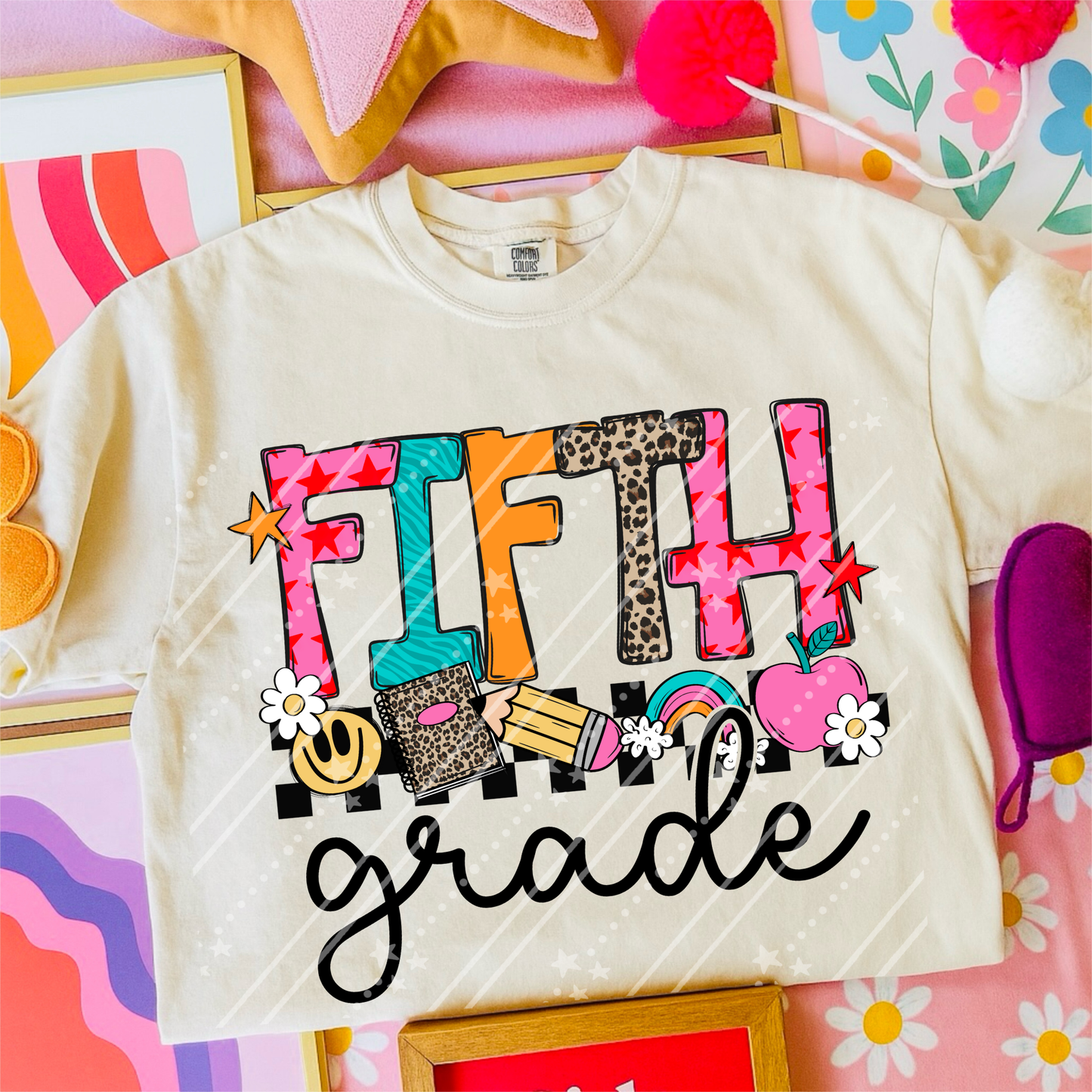Fifth Grade DTF Tee