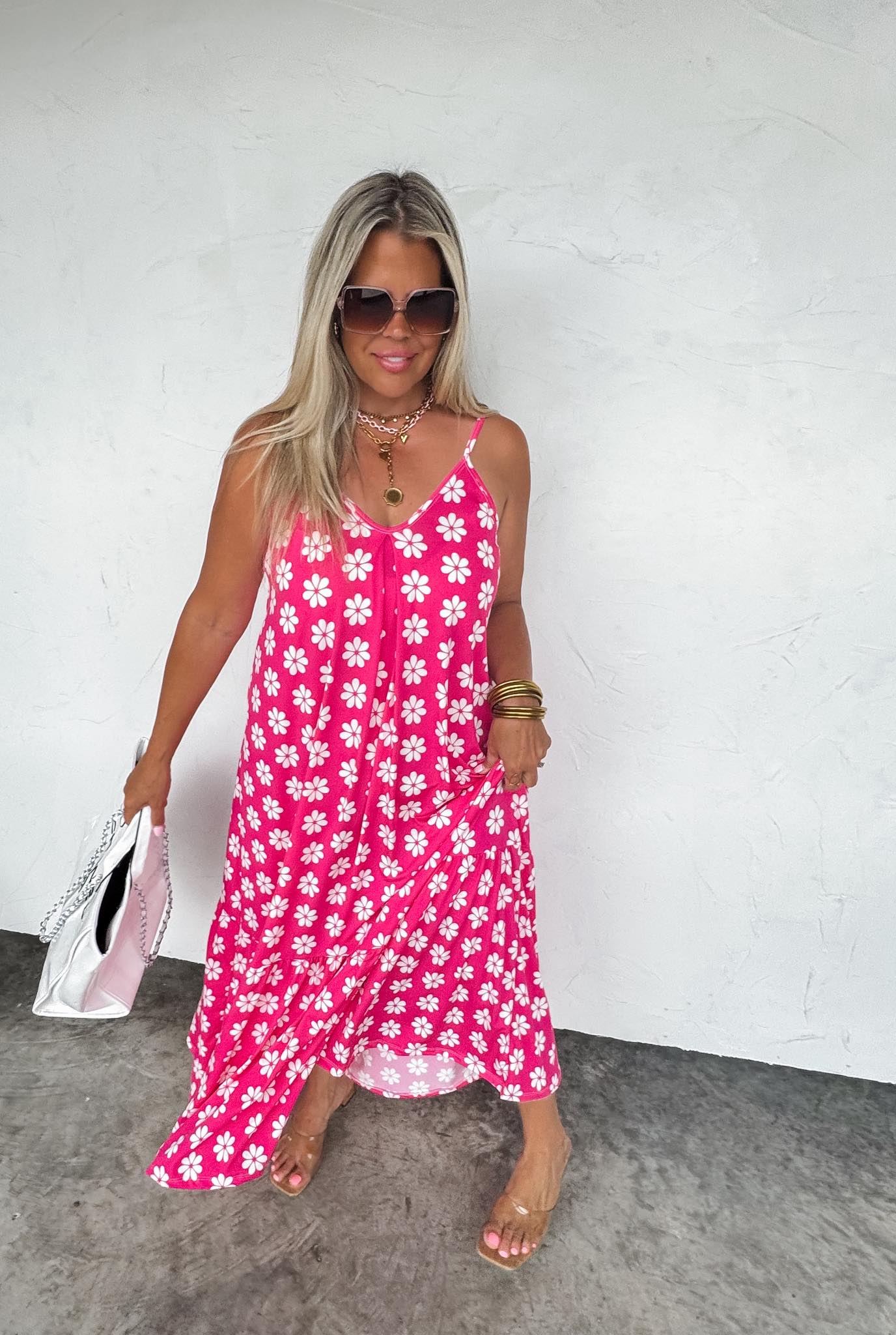 Nova Dress in Pink