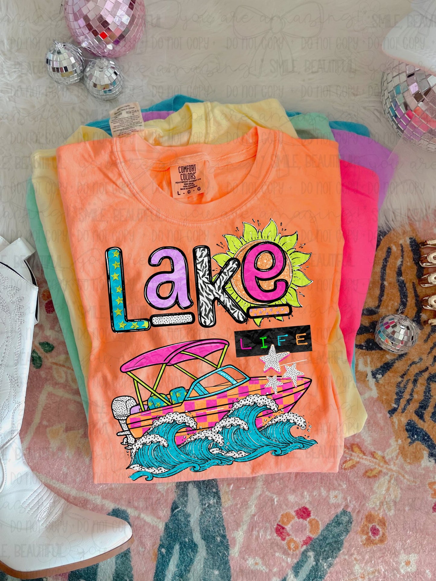 LAKE LIFE PONTOON DTF TSHIRT