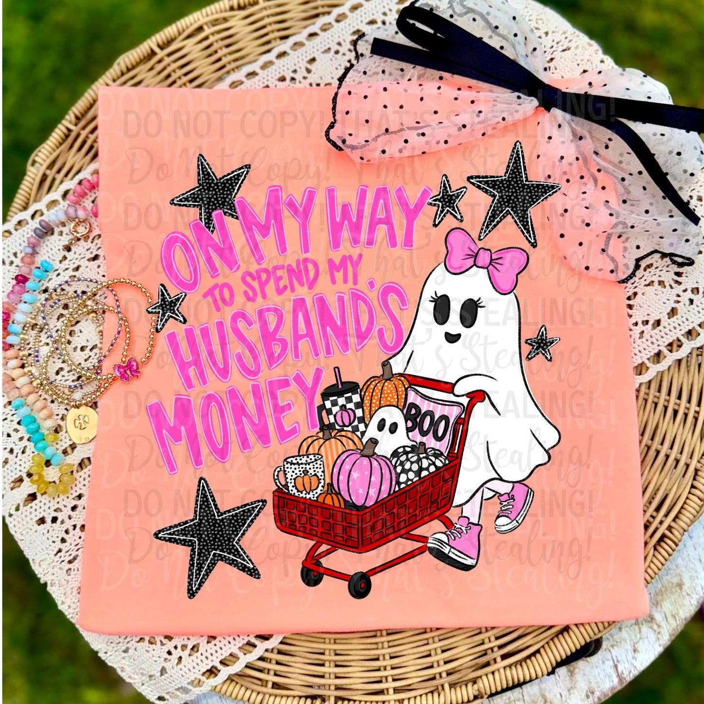 Spending my Husband's Money DTF Tshirt