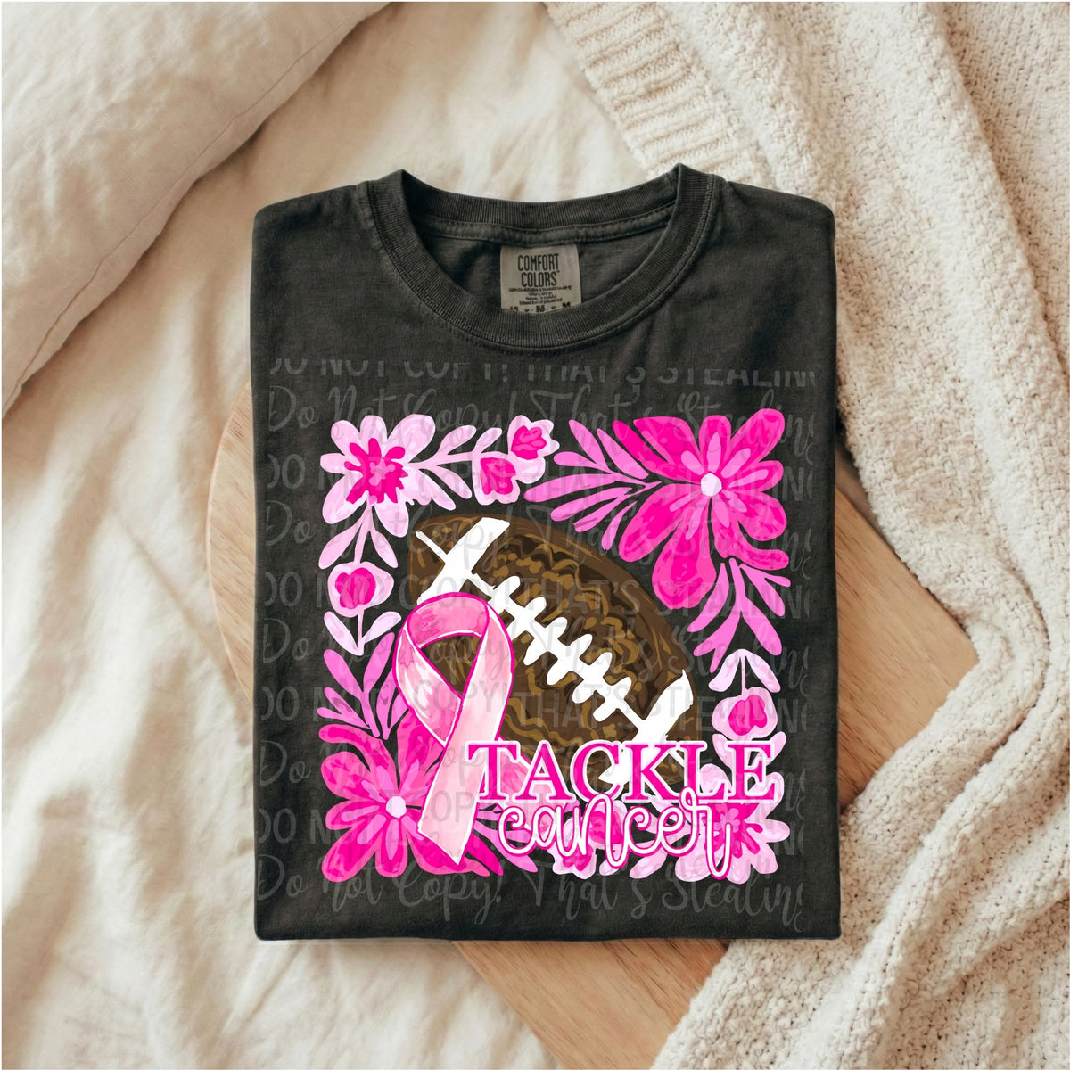 Tackle Cancer DTF Tshirt