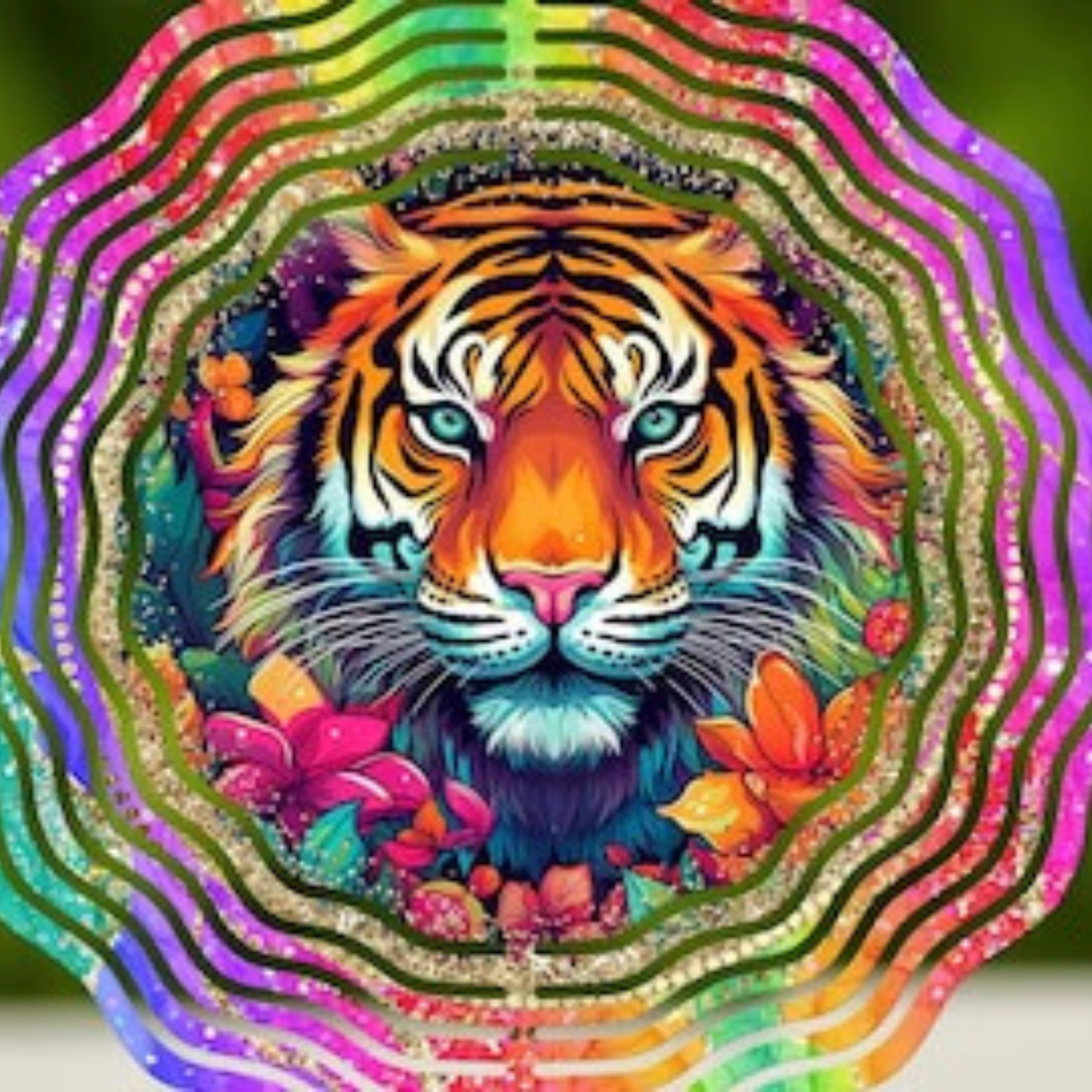 Bengal Tigar 3D Wind Spinner