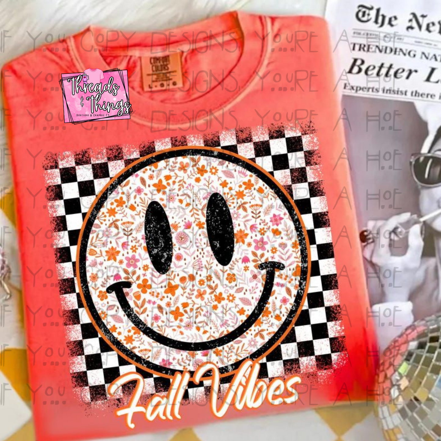 Fall Vibes DTF T-shirt