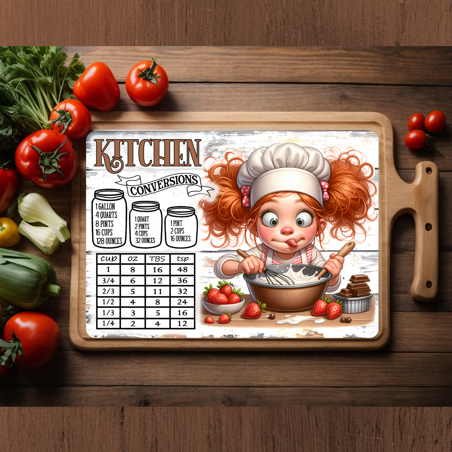 Kitchen Conversions Glass Cutting Board