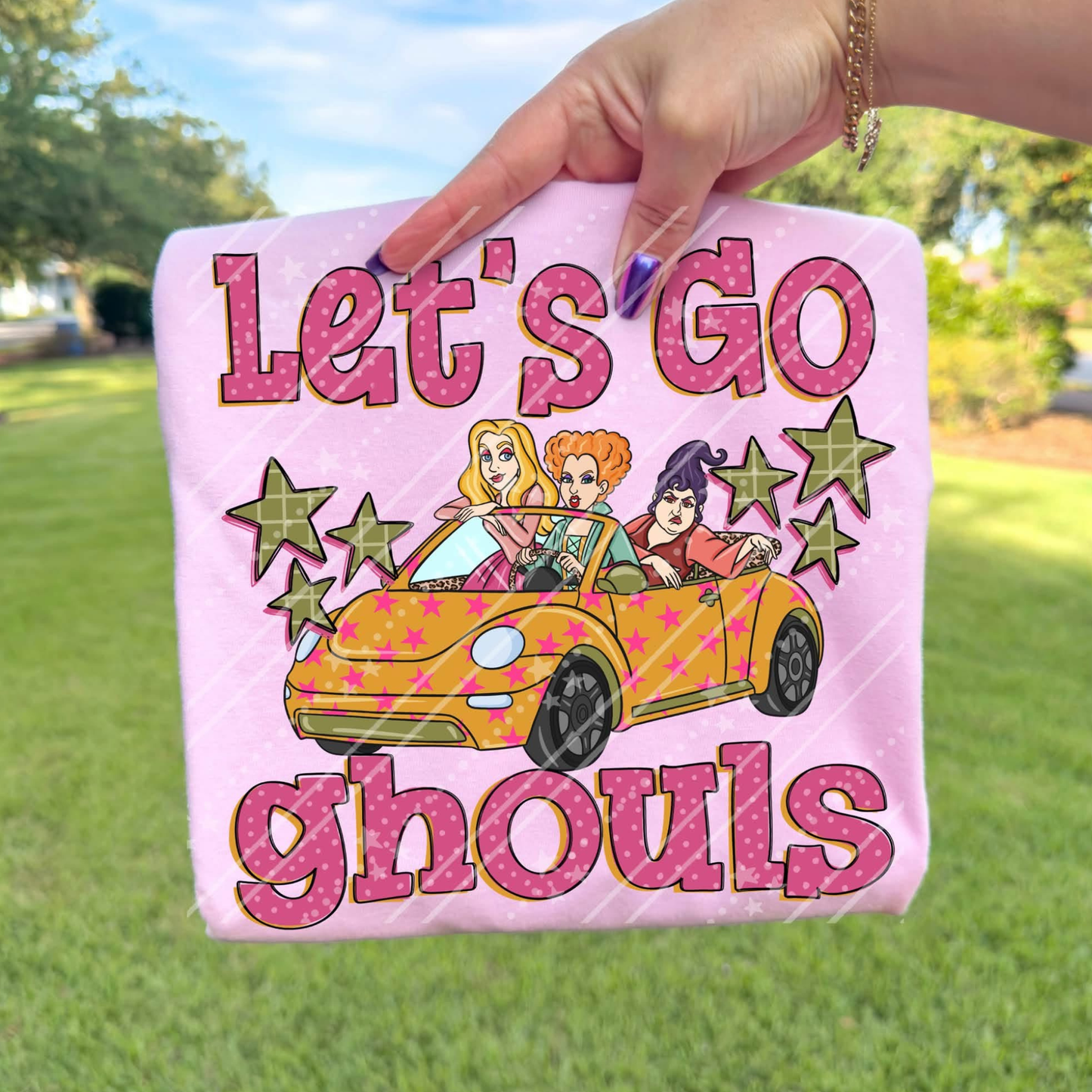 Let's Go Ghouls DTF Tshirt