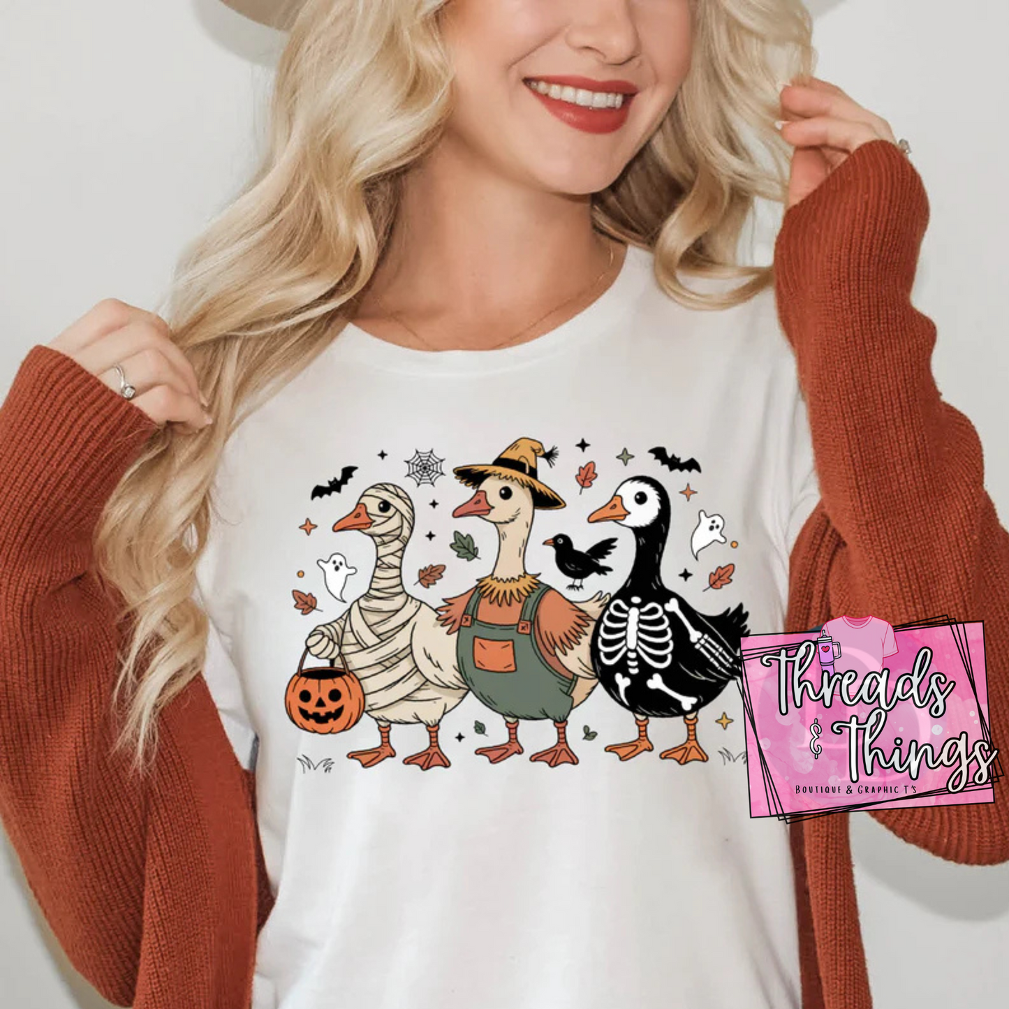 Halloween Costume Goose Trio