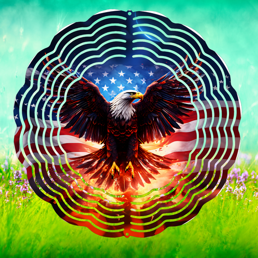 American Eagle Wind Spinner