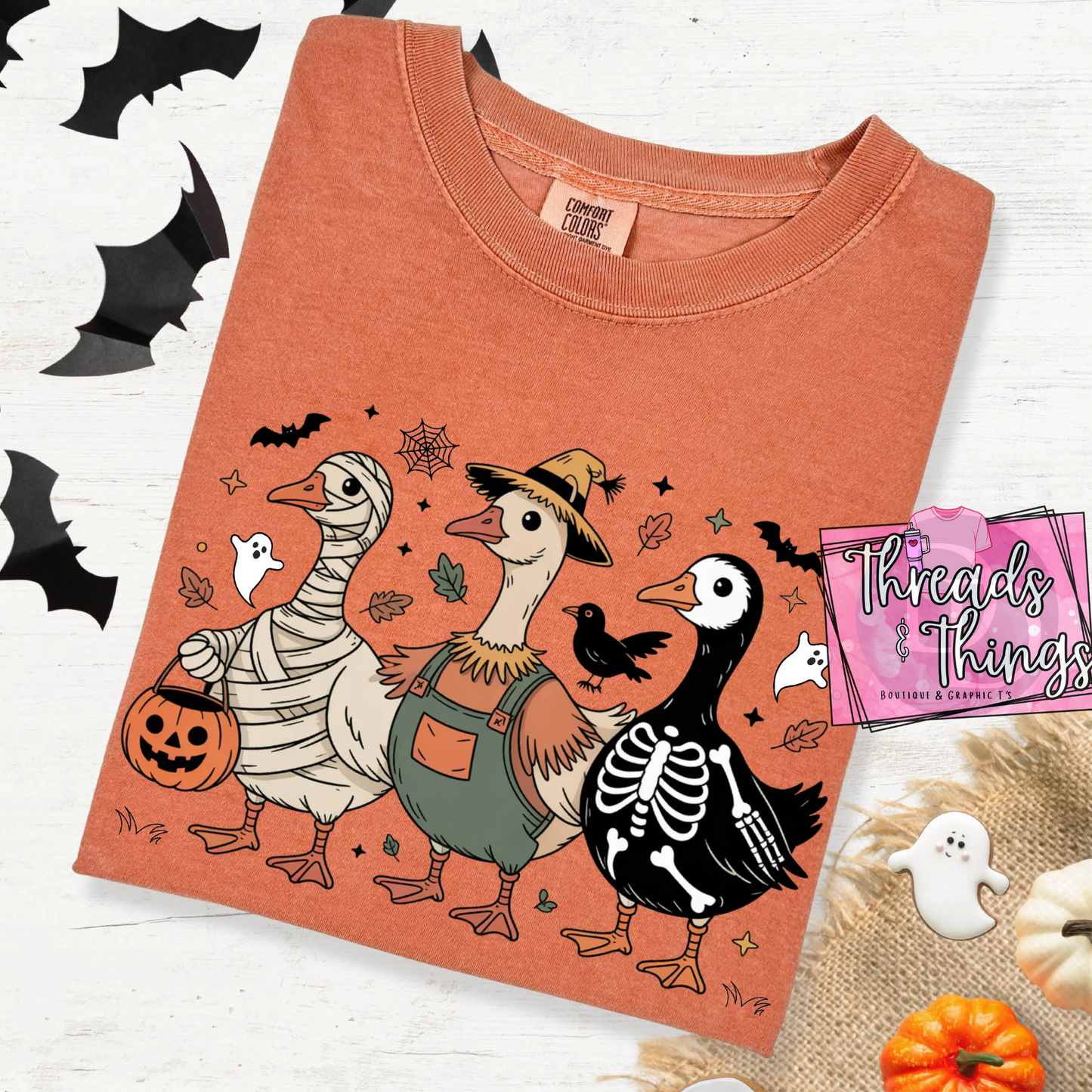 Halloween Costume Goose Trio