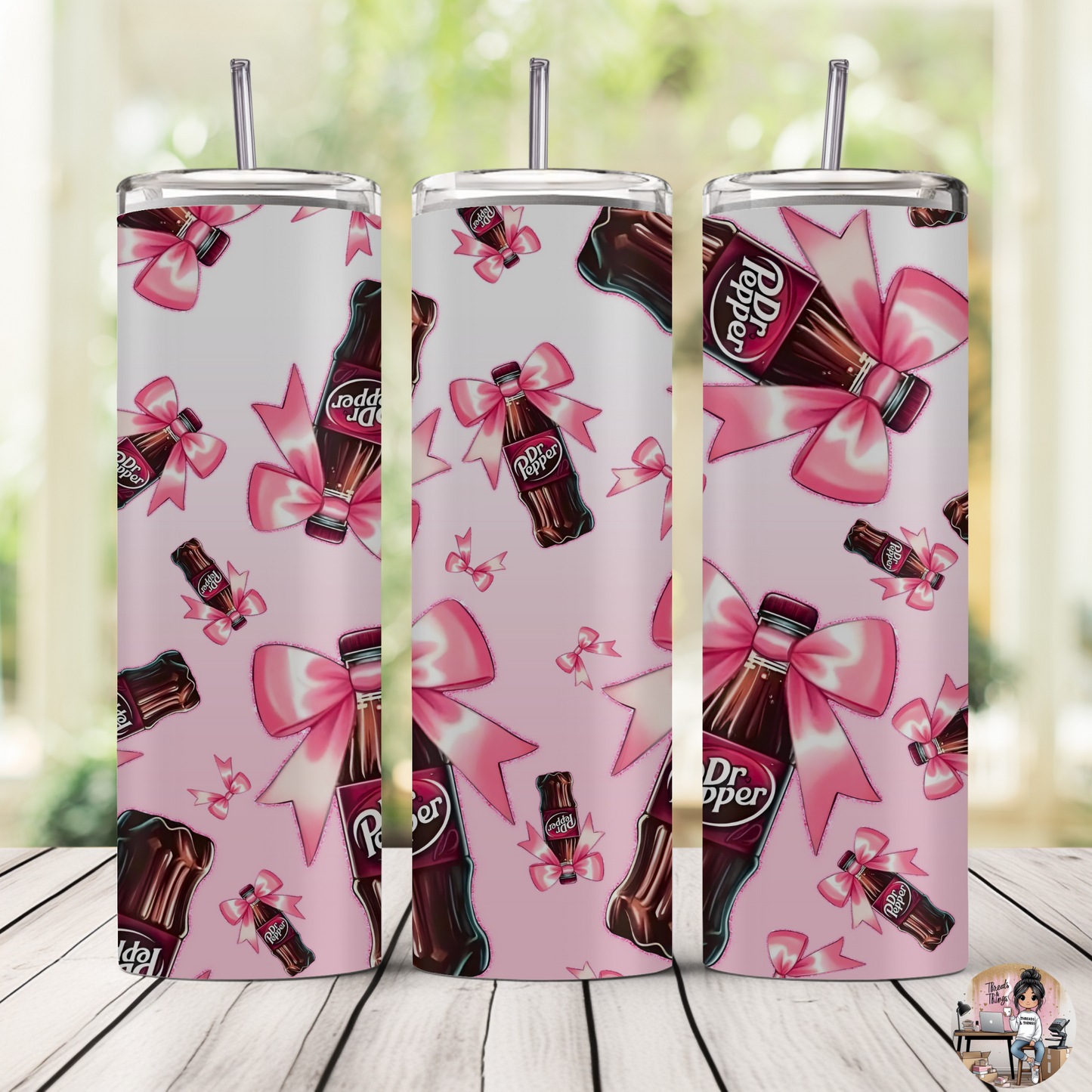 Dr P 20oz Skinny Tumbler