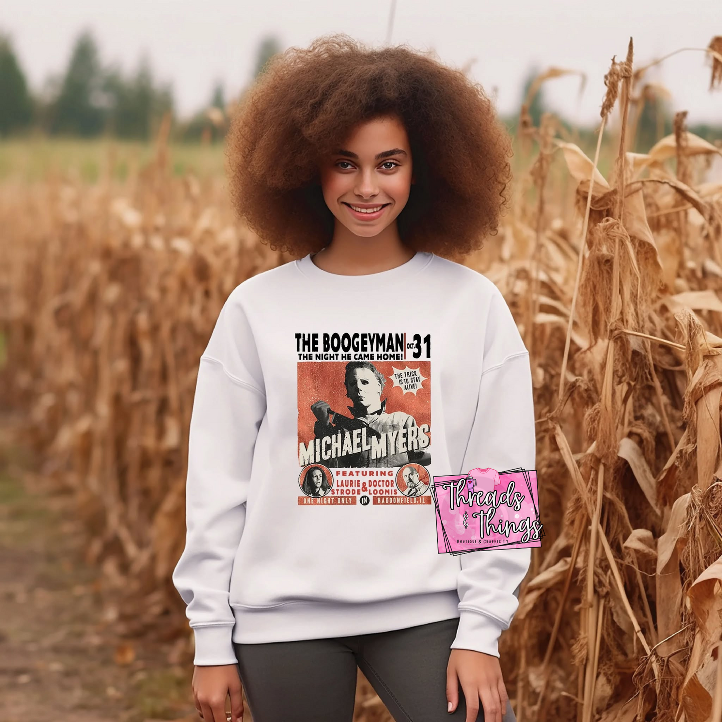 The Boogeyman DTF Crewneck Sweatshirt