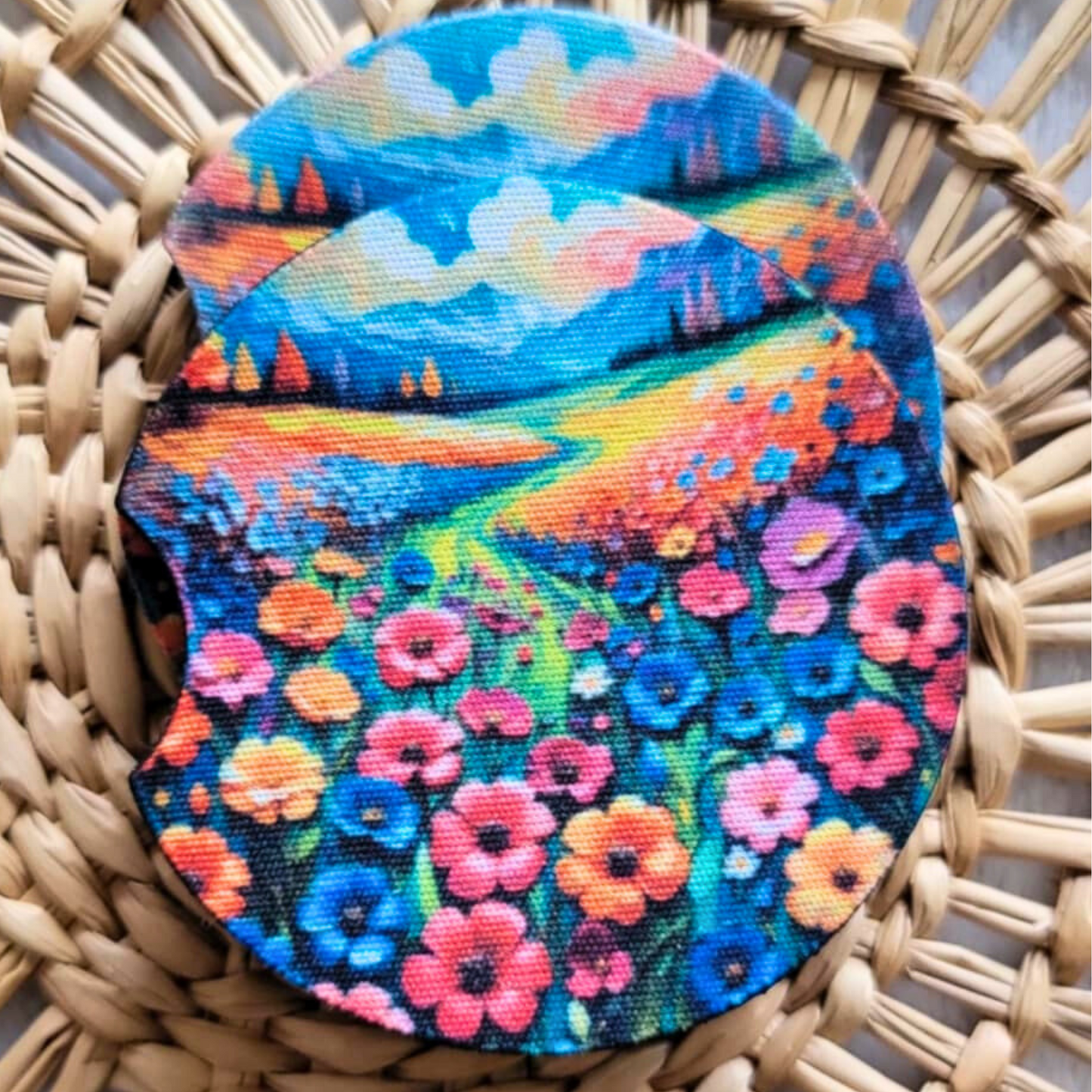 Beauty of Nature Neoprene Car Coasters