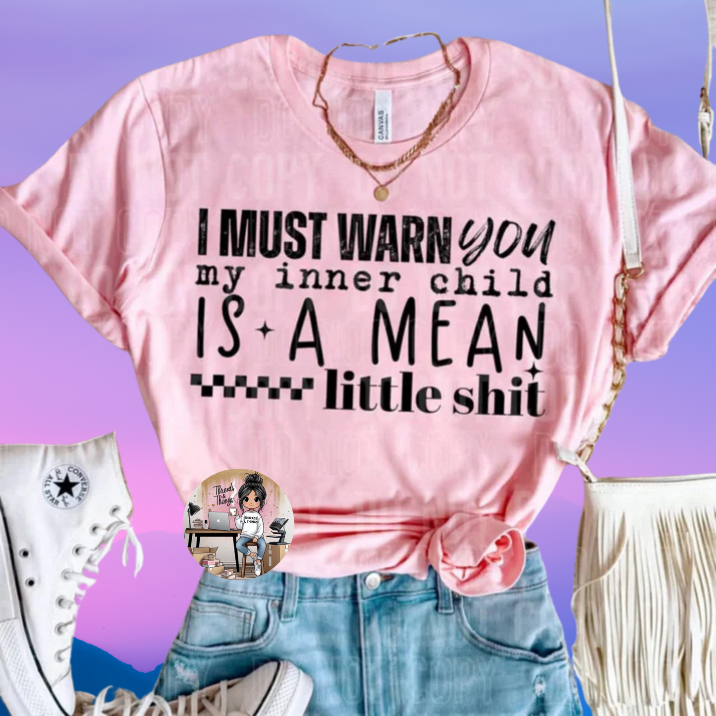 I Must Warn You DTF Tshirt