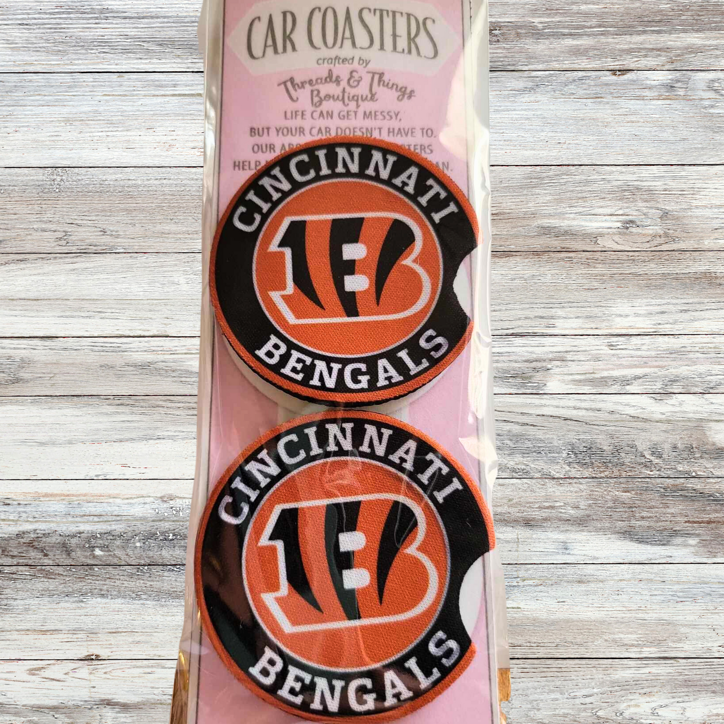 Customized Football Car Coasters