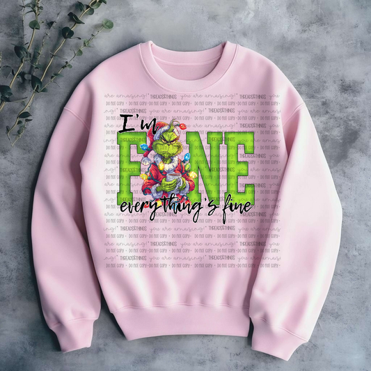 It's Fine T-shirt or Crewneck