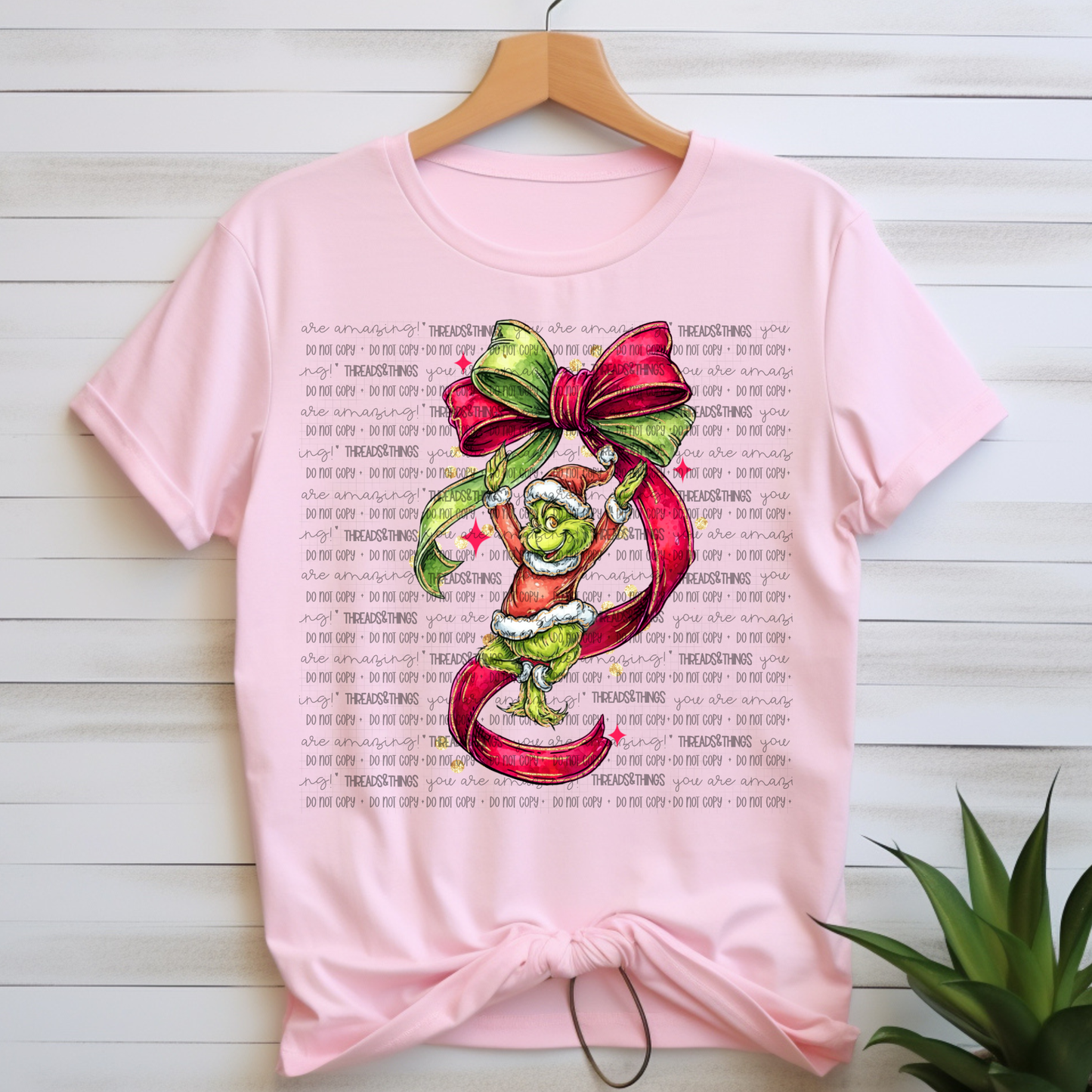 Green Guy Bow T-shirt or Crewneck
