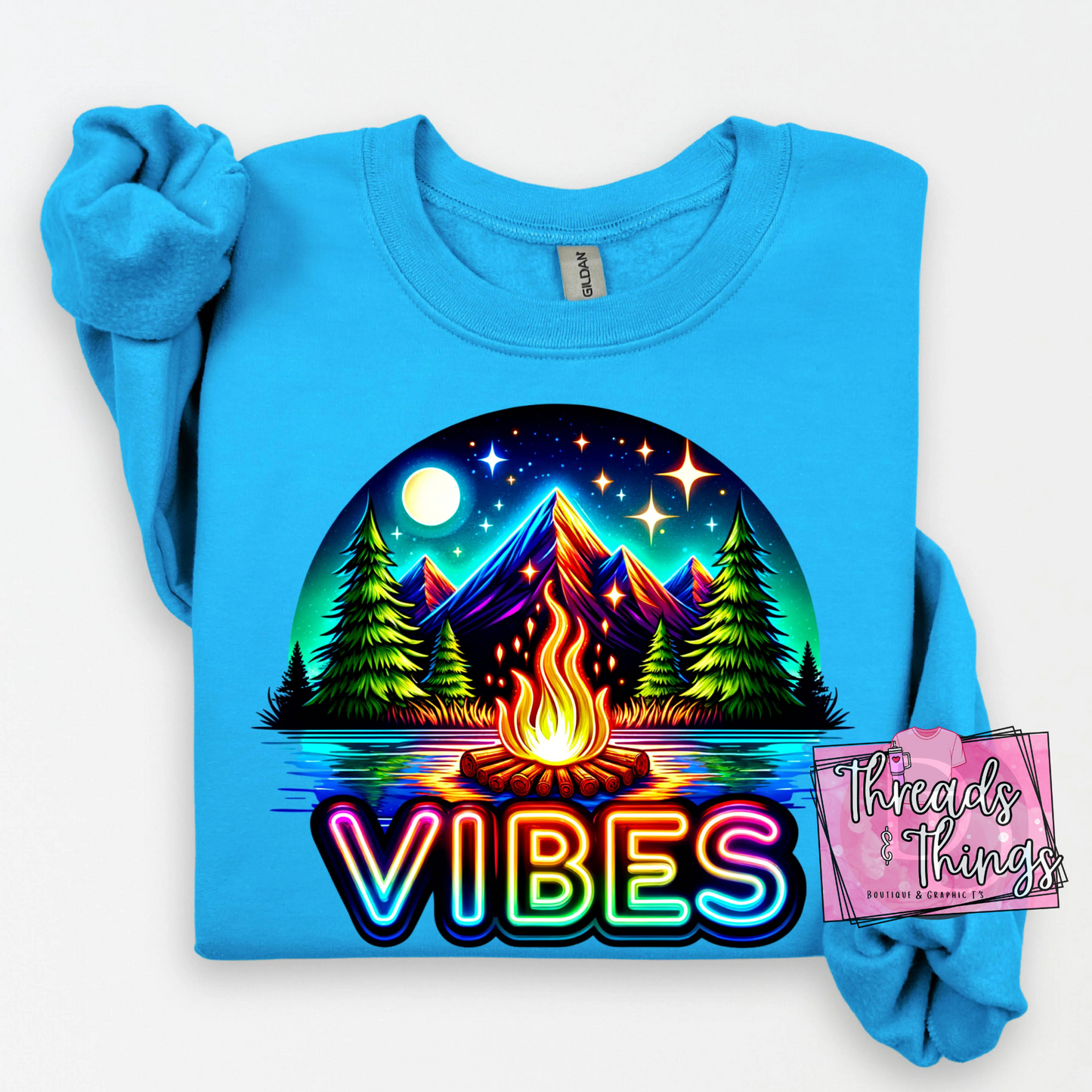 Campfire Vibes T-shirt or Sweatshirt