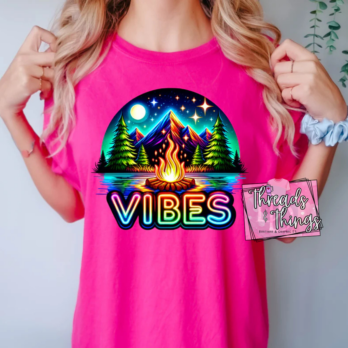 Campfire Vibes T-shirt or Sweatshirt