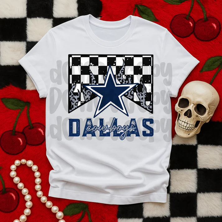 DC Checkered DTF T-Shirt