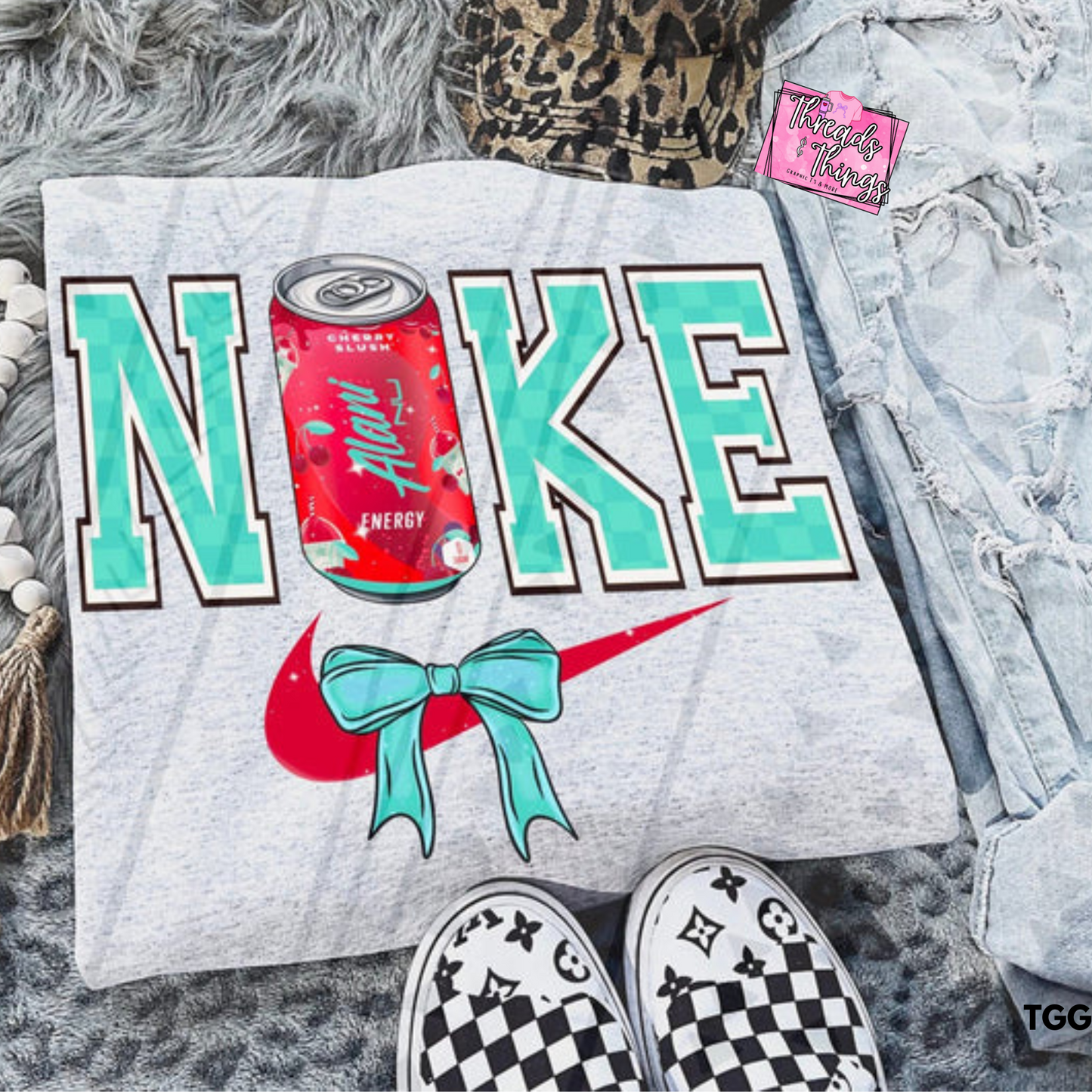 Bow Swoosh Crewneck