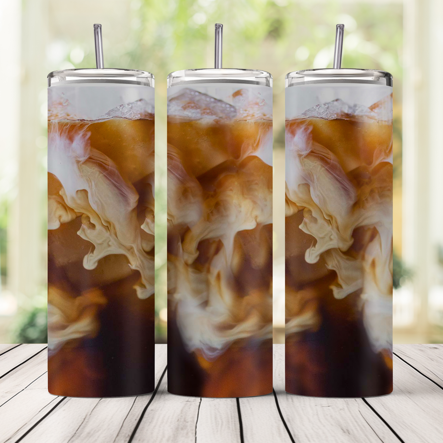 Iced Coffee 20oz Skinny Tumbler