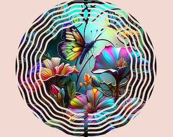 Butterfly 3D Wind Spinner