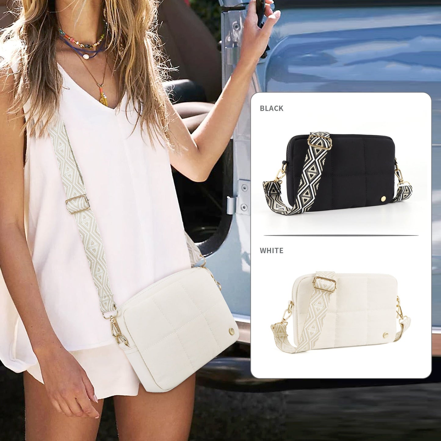 rts: Tufted Crossbody-