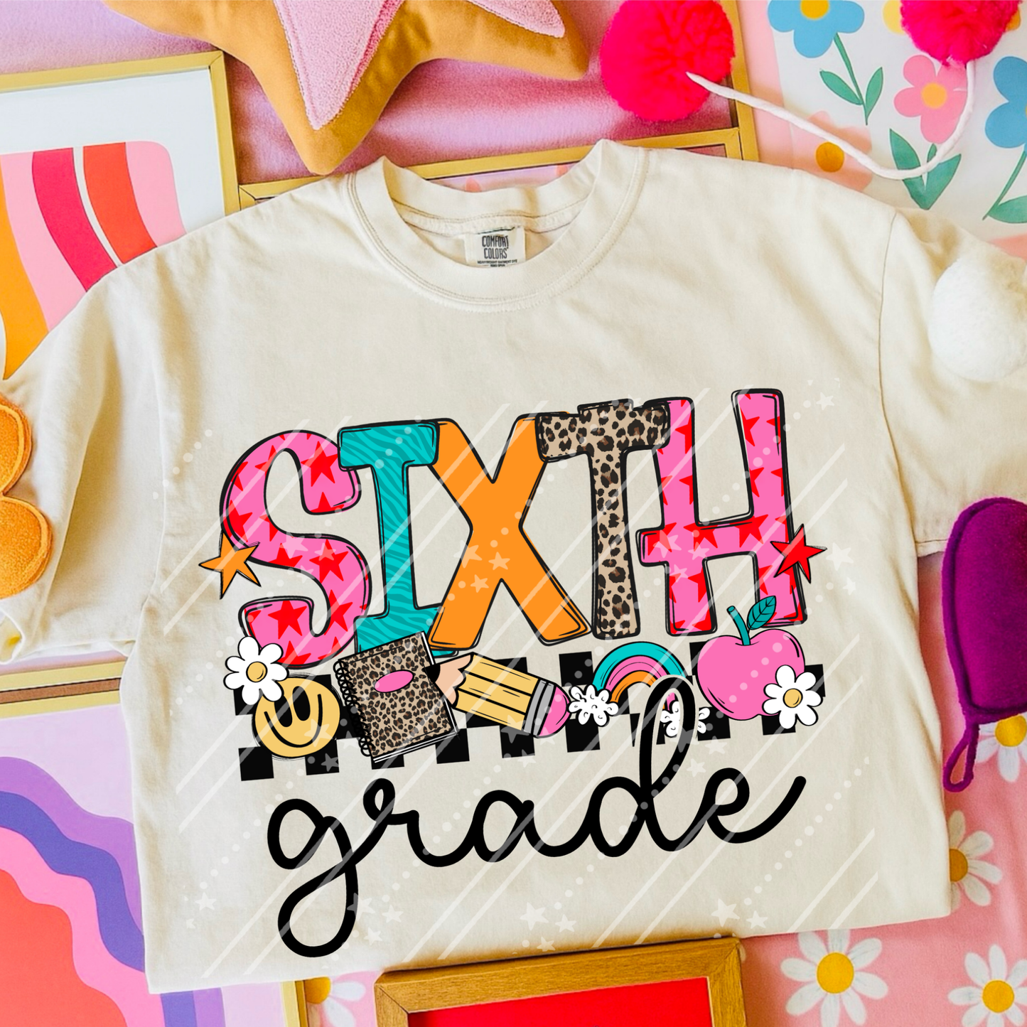 Sixth Grade DTF Tee