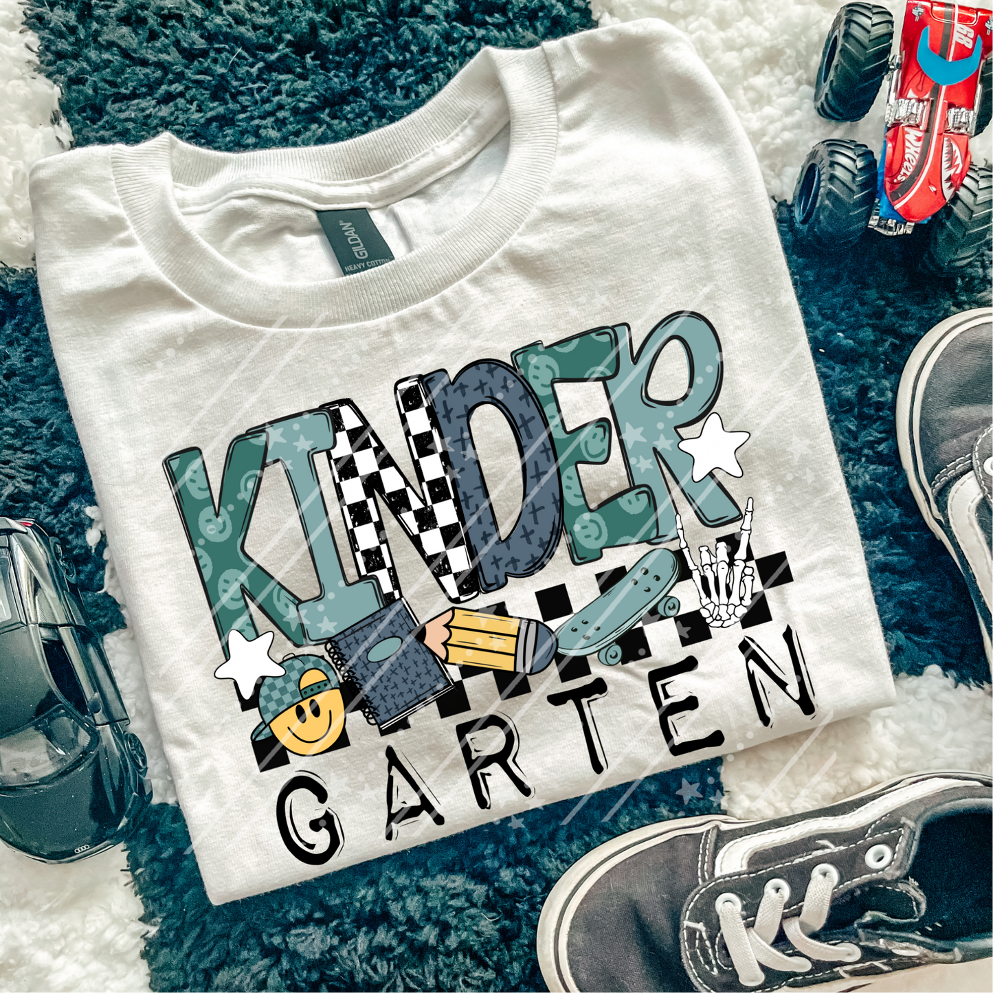 Kindergarten DTF Tshirt- green