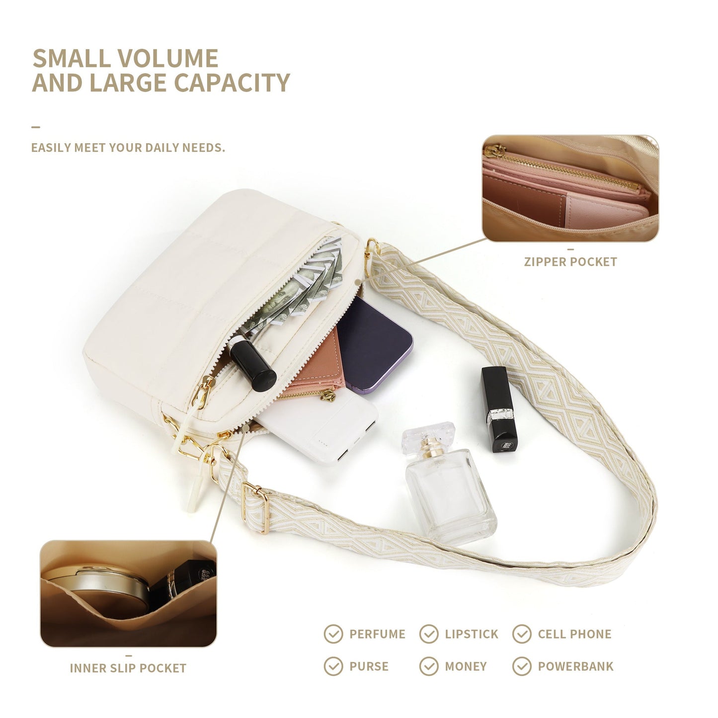 rts: Tufted Crossbody-