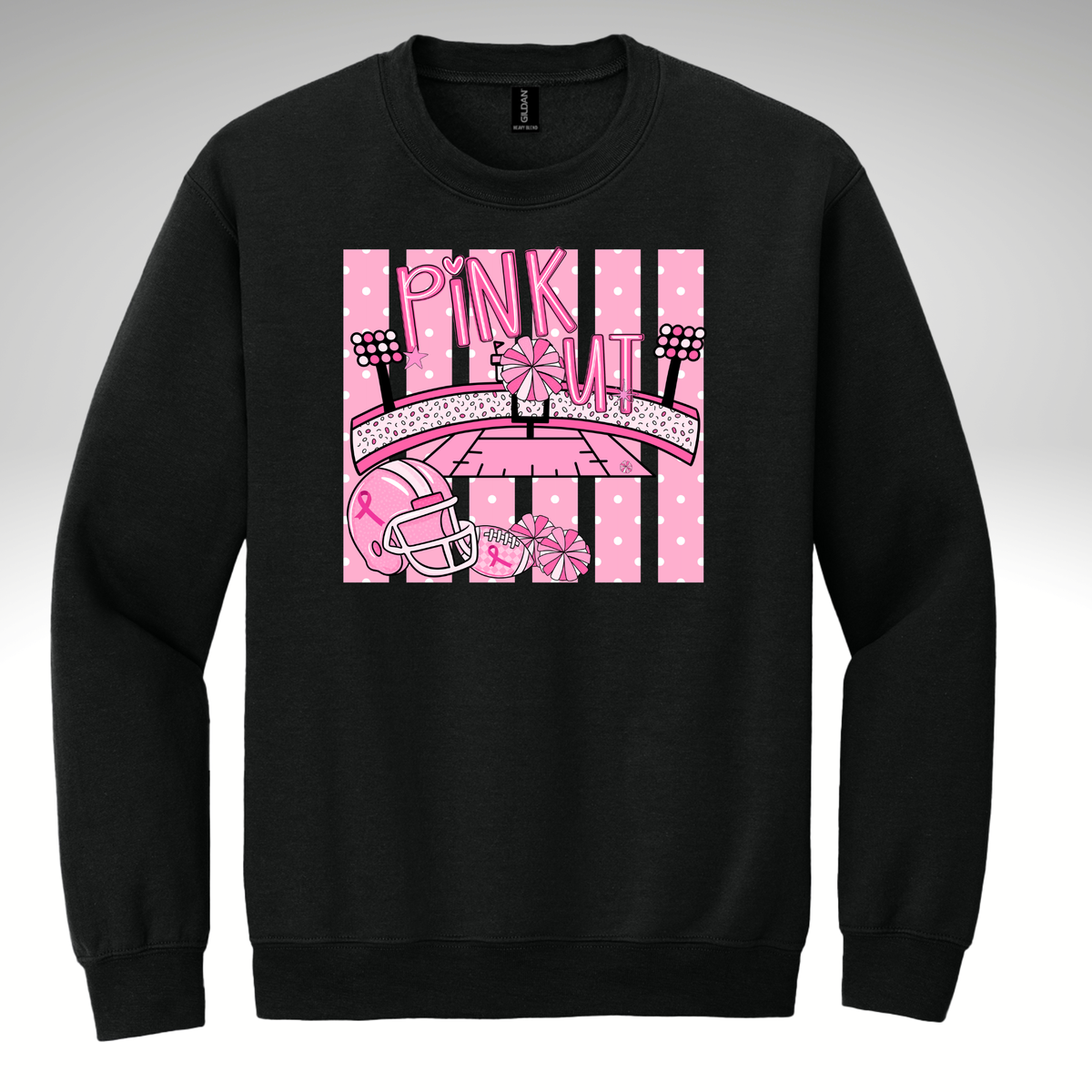 Pink Out Stadium Crewneck Sweatshirt