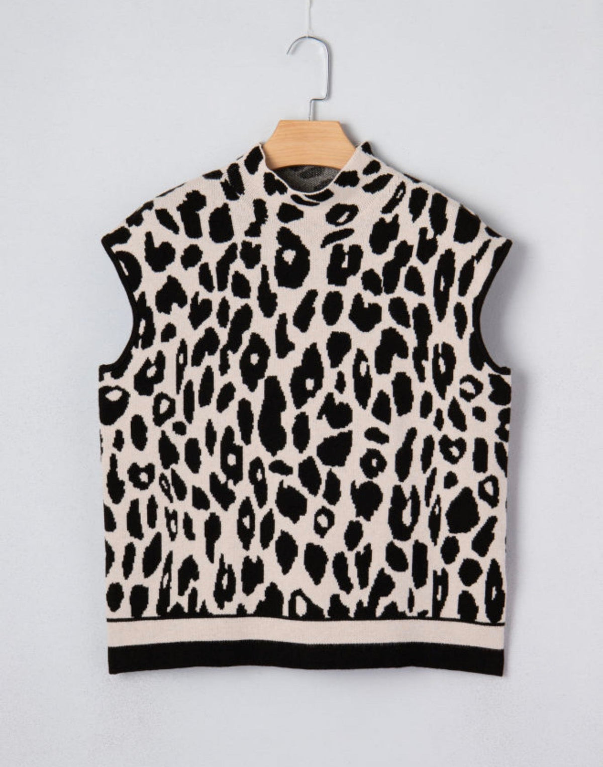 Black Leopard Sweater FB