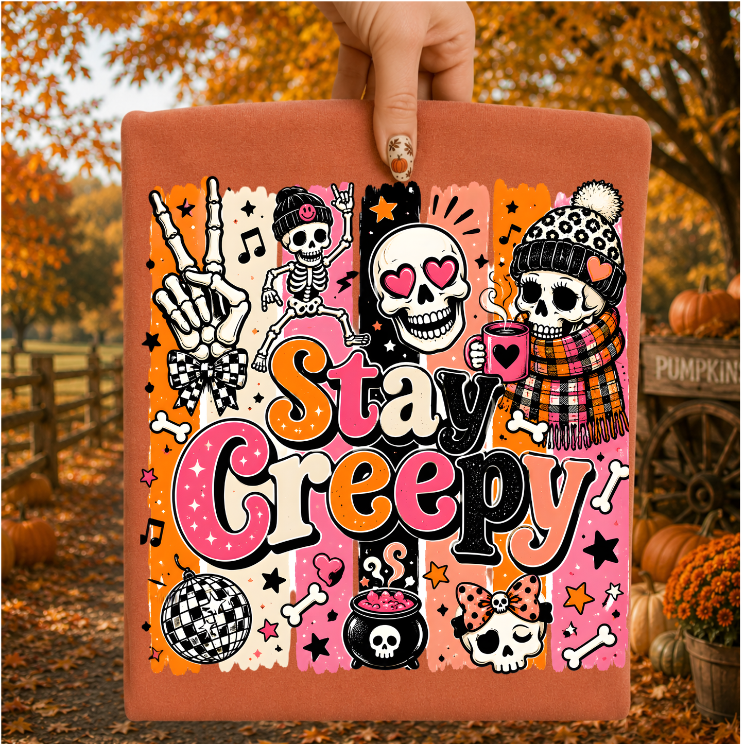 Stay Creepy DTF Tshirt
