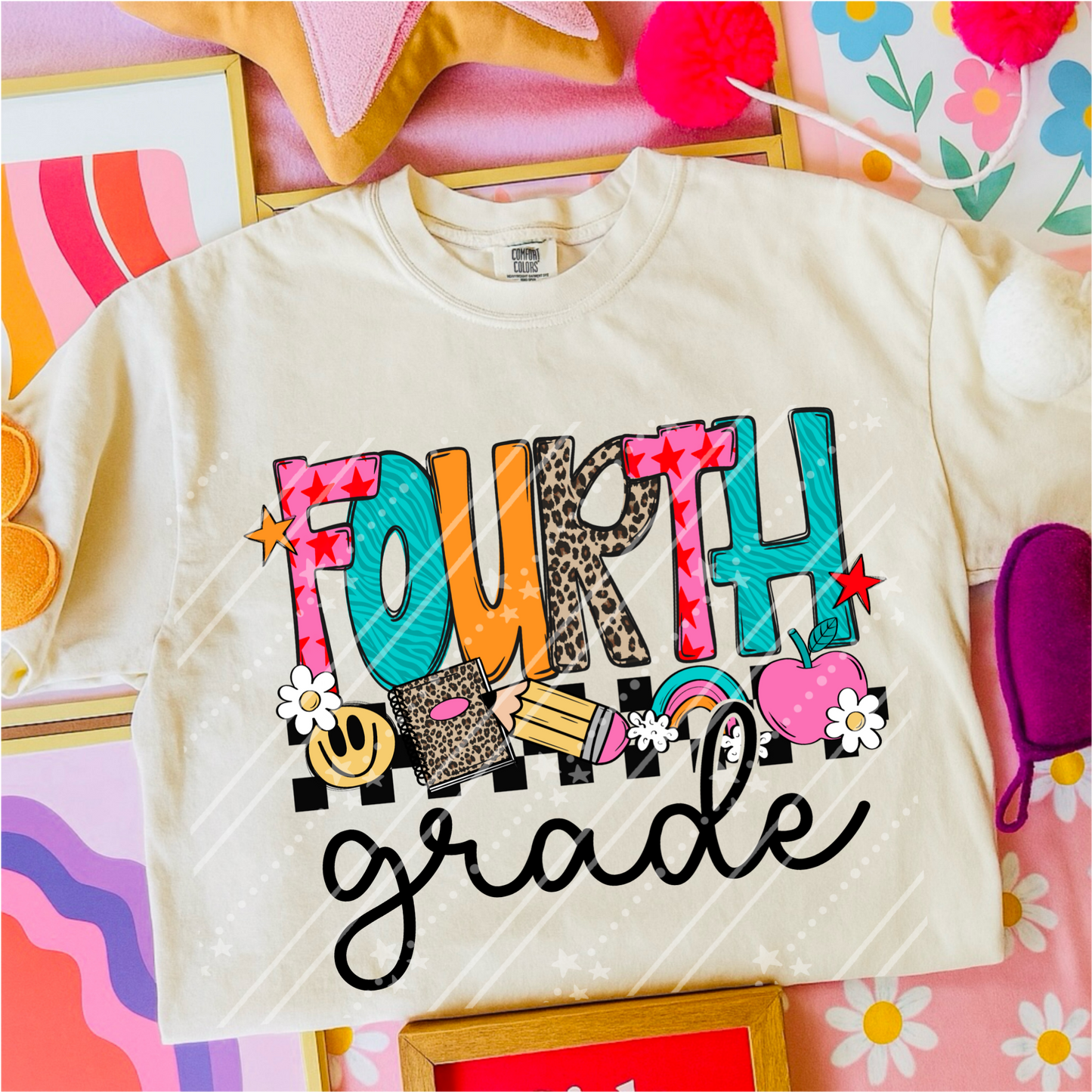 Fourth Grade DTF Tee