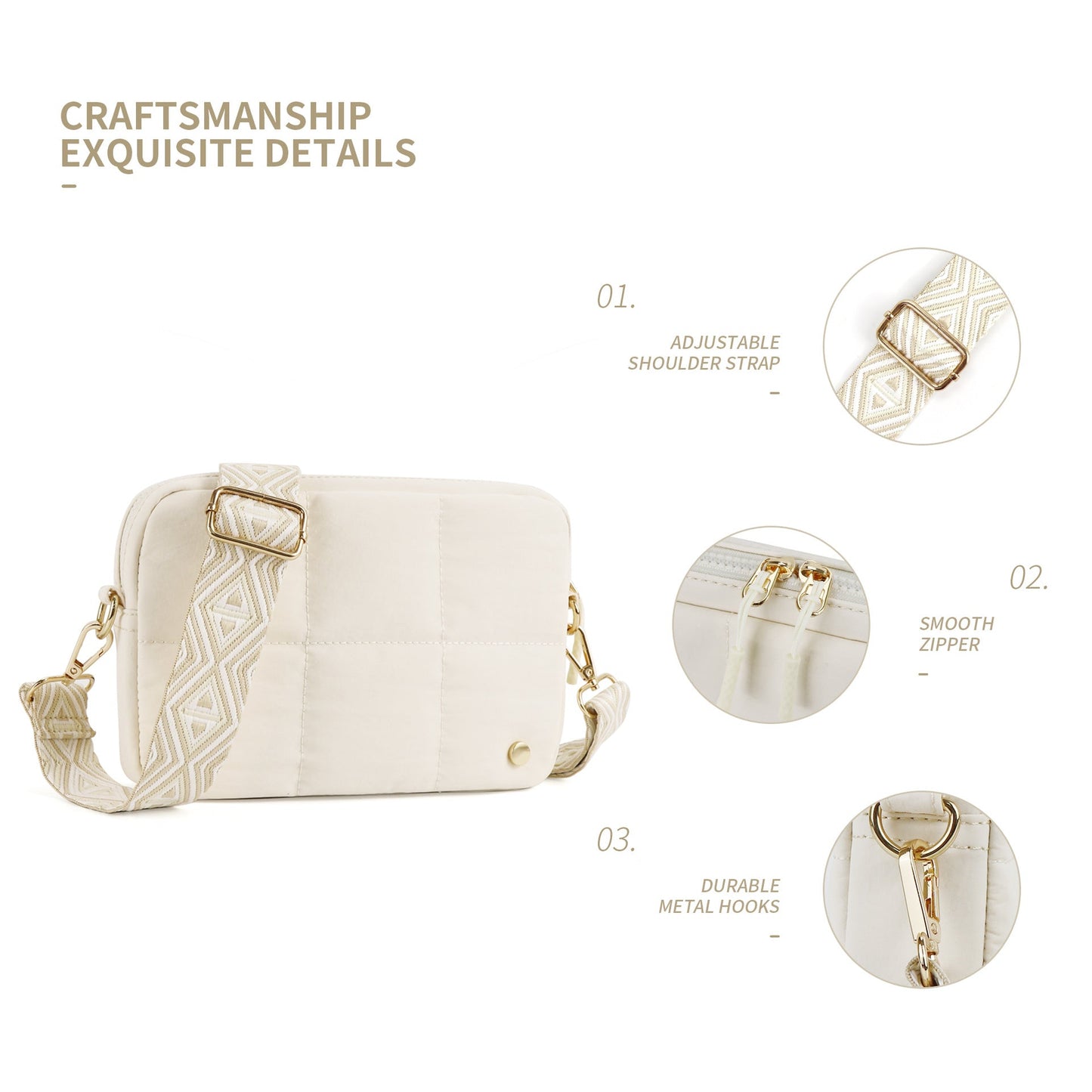 rts: Tufted Crossbody-