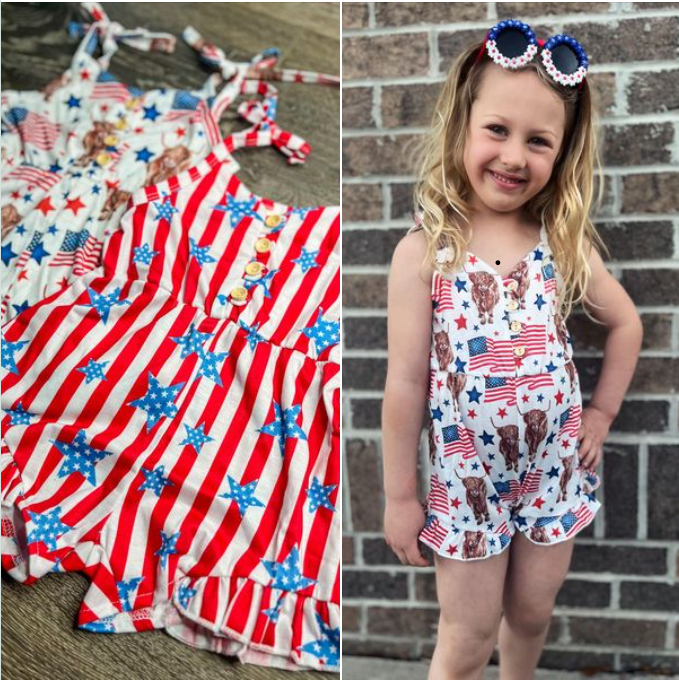 RTS: Freedom Babe Romper
