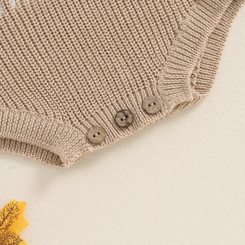 RTS: Pumpkin Patch Knit Onesie and Sweater