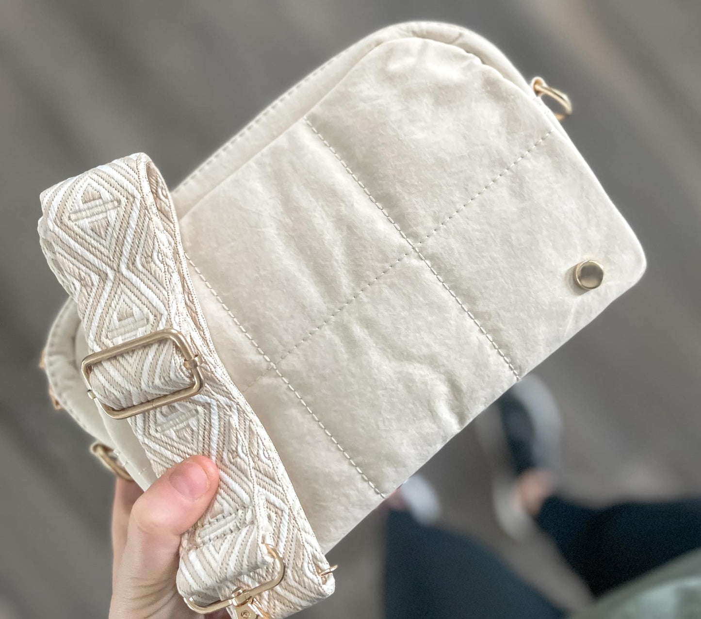 rts: Tufted Crossbody-