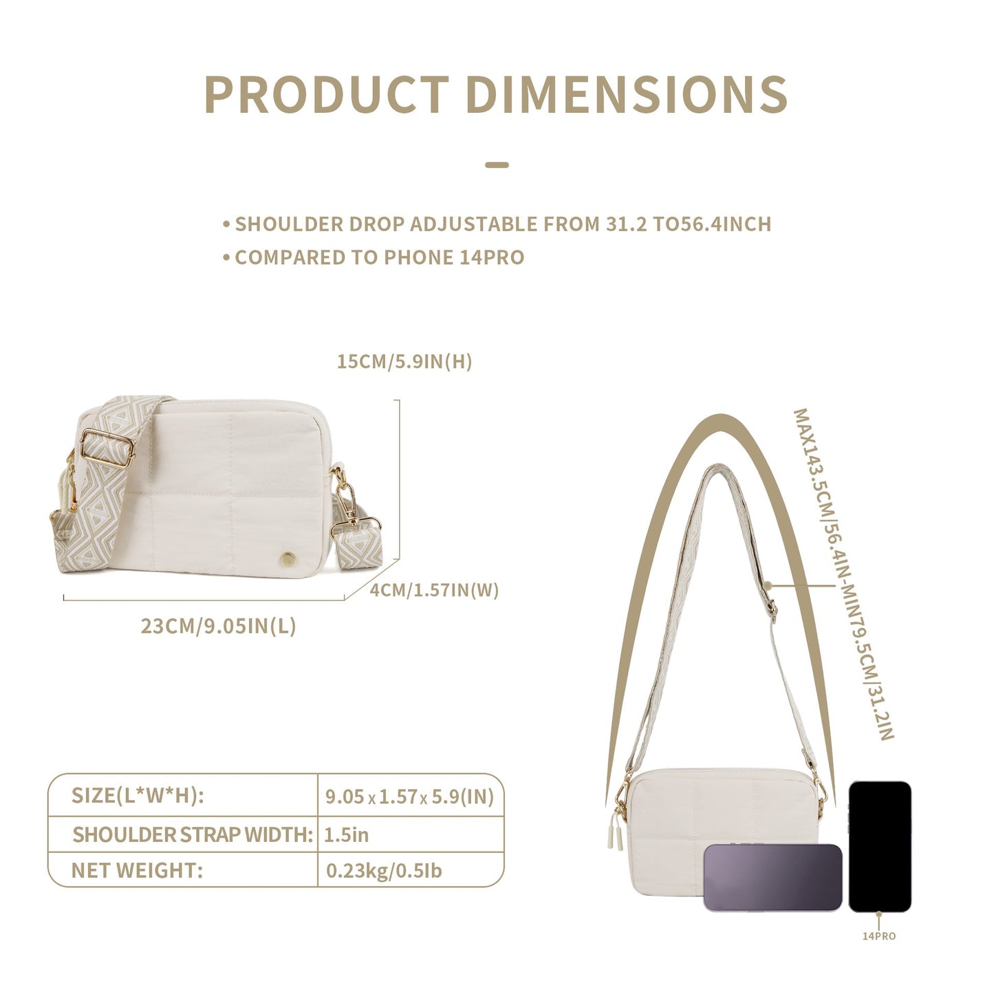 rts: Tufted Crossbody-