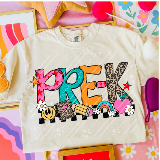Pre-K  DTF Tee