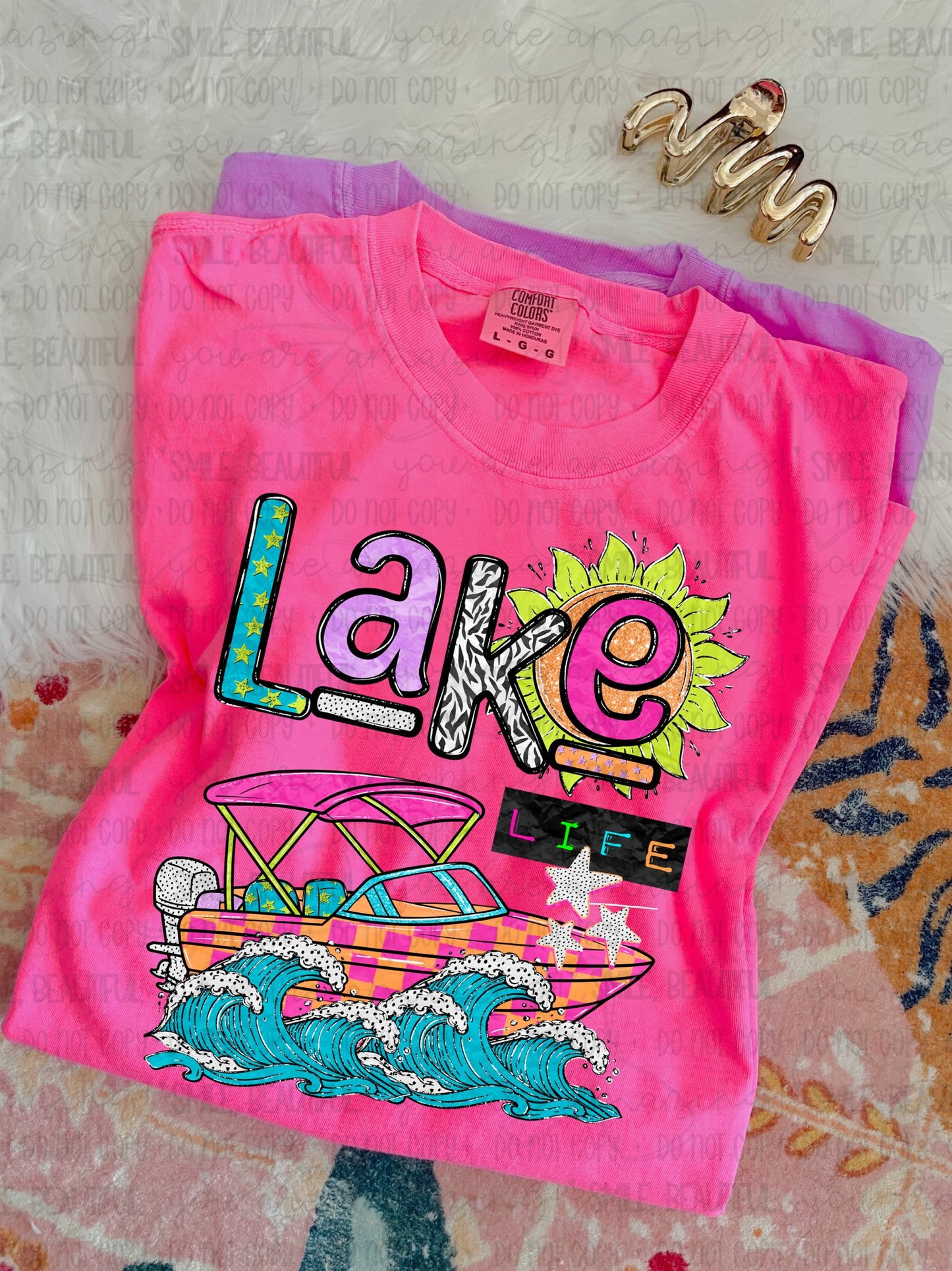 LAKE LIFE PONTOON DTF TSHIRT