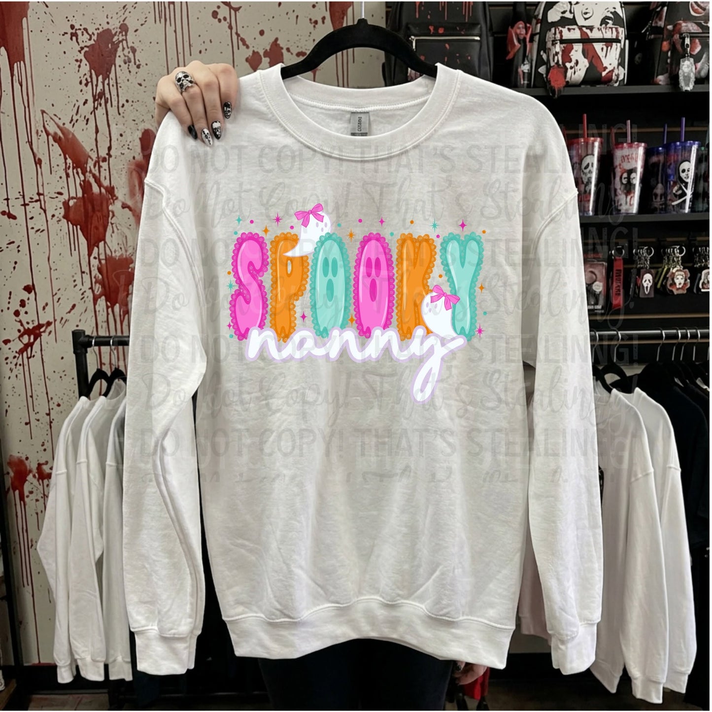 Spooky Nanny DTF Shirt