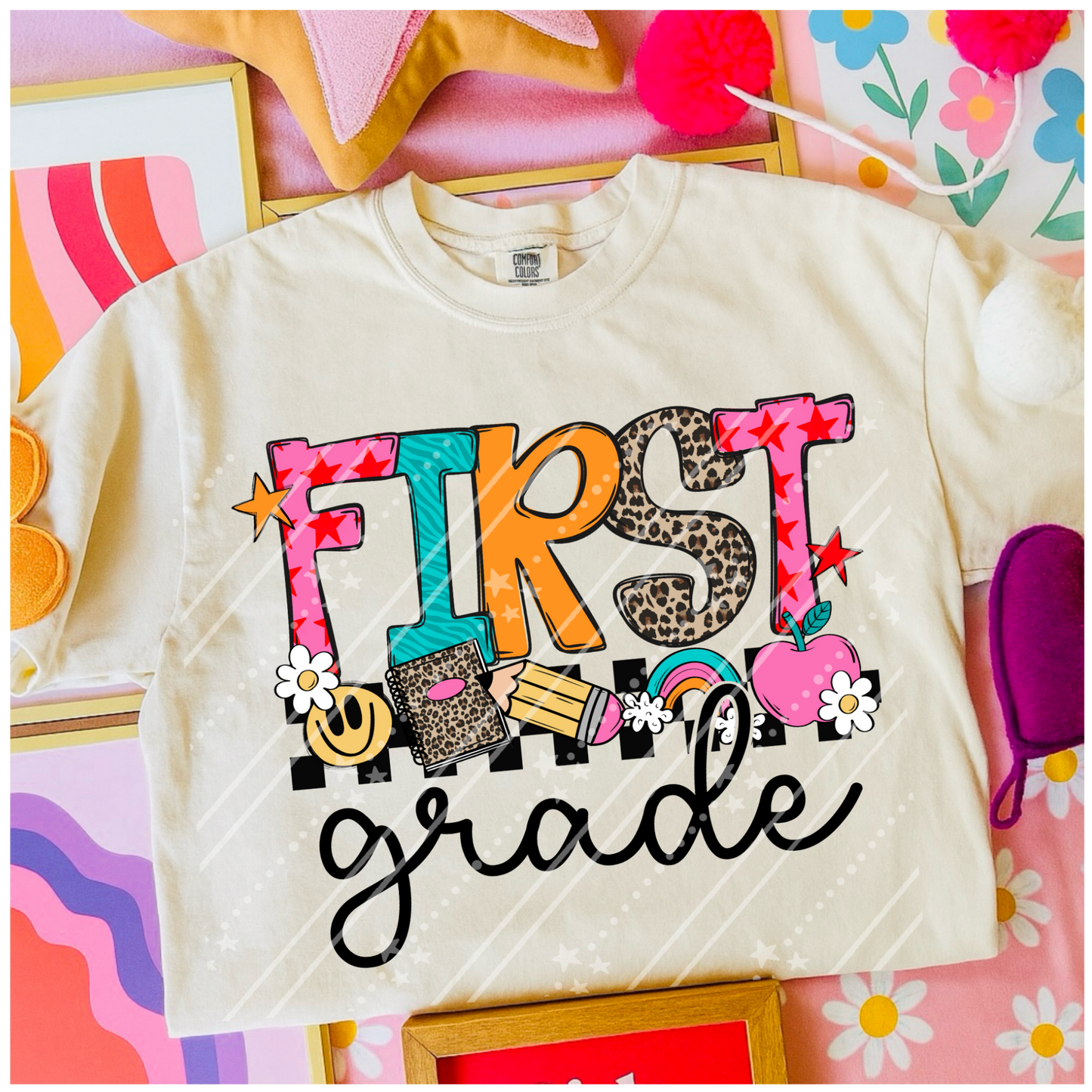 First Grade  DTF Tee