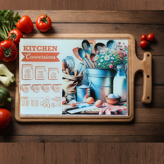 Kitchen Conversions Glass Cutting Board