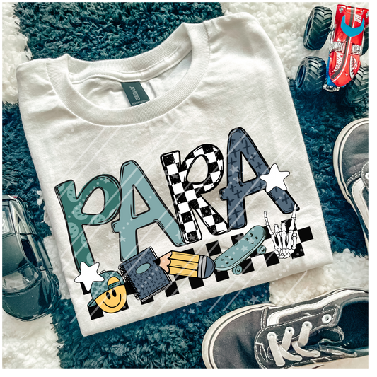 Para DTF Tee -green
