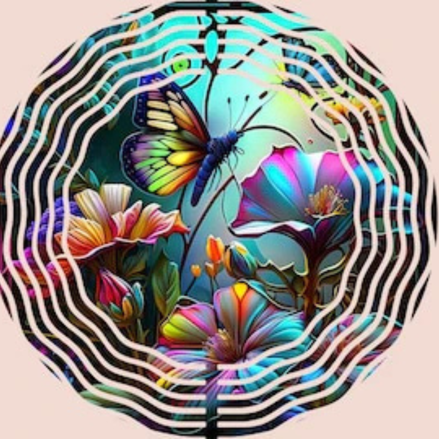 Butterfly 3D Wind Spinner