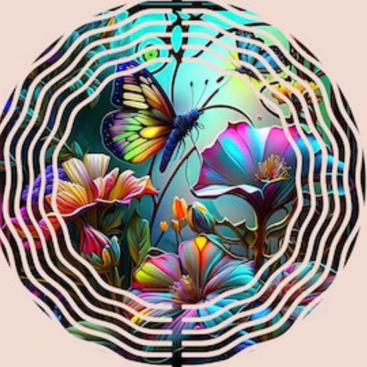 Butterfly 3D Wind Spinner