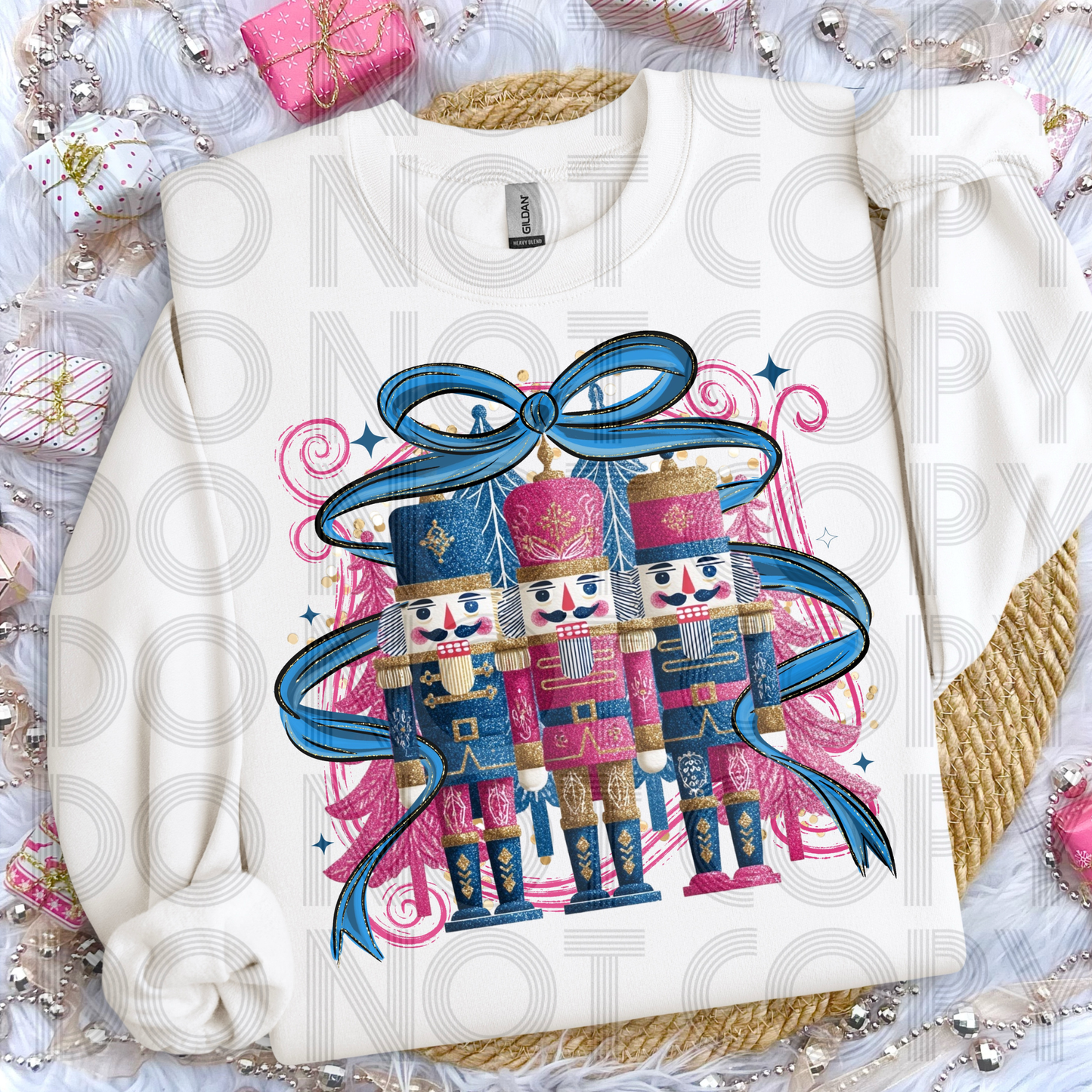 Nutcracker Trio DTF Crewneck Sweatshirt