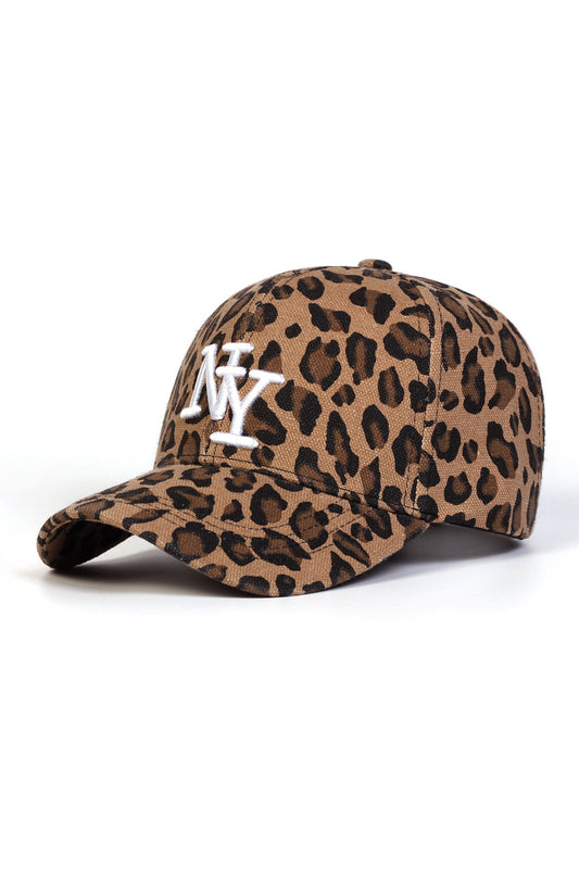 Leopard NY Hat