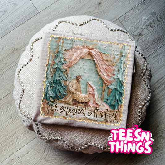 The Greatest Gift of All DTF Crewneck