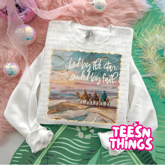 Led By the Star DTF Crewneck